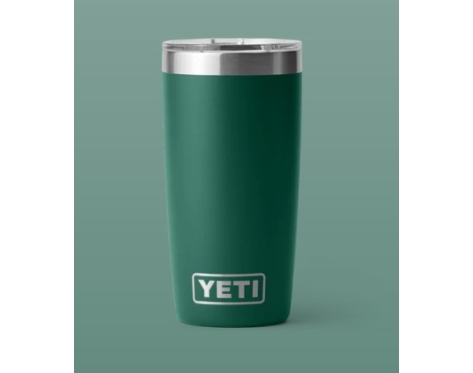 Yeti Rambler 10 oz Tumbler Black Forest Green