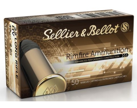 Sellier & Bellot Randfeuer, 50 Stück 2,6g / 40grs high veloc