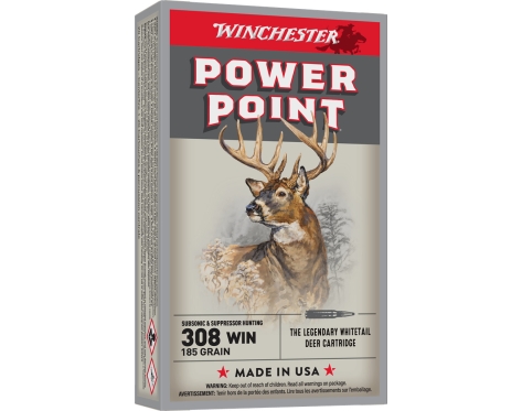Winchester Subsonic 185gr Kal. 308 Win.