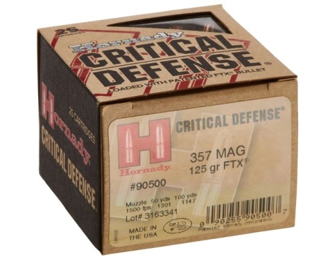 Hornady Critical Defense FTX 125gr Kal. 357 Magnum