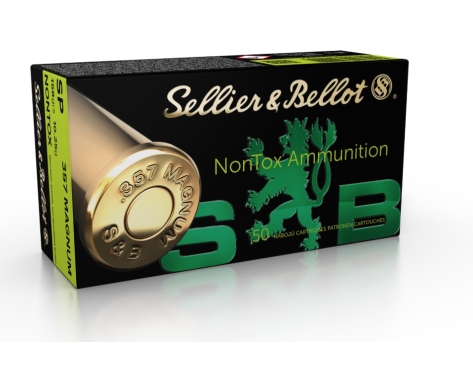 Sellier & Bellot SP NONTOX 10,25g / 158grs Kal. 357 Magnum