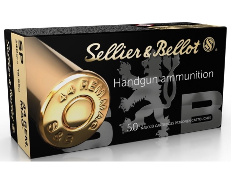 Sellier & Bellot SP 240grs 15,55g 50 Stück Cal. .44 Rem. Mag
