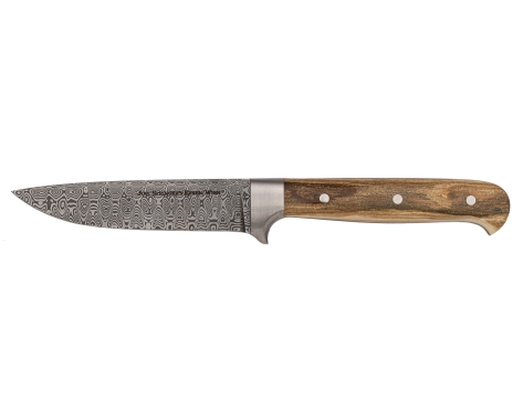 JSE Hunting Knife Classic Pappelmaserh.211/100mm, Damast