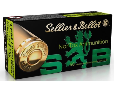 Sellier & Bellot TFMJ NONTOX 7.5g / 115grs Kal. 9 mm Luger