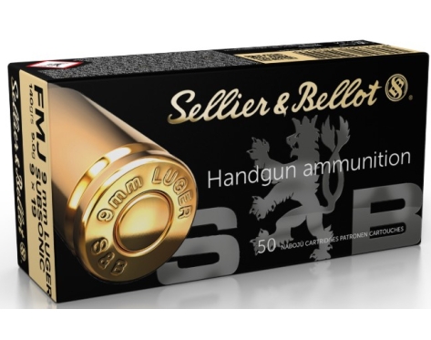 Sellier & Bellot 9,7g, Subsonic FMJ  Kal. 9 mm Luger