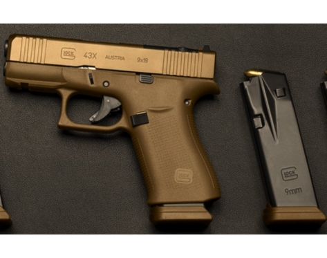 Glock 43X R/MOSK/FS/Coyote Limited Edition Kal. 9 mm Luger