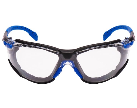 Peltor 3M shooting glasses Solus 1000, clear, blue Frame
