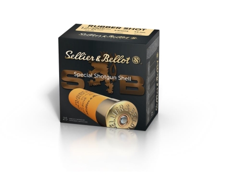 Sellier& Bellot Rubber Buckshot 7,5mm per piece Cal. 12/67,5