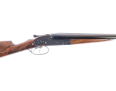 JSE Doppelflinte H&H Sidelocks LL 71cm DLC black Doppelabzug