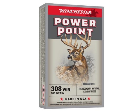 Winchester Power Point 11.7 g / 180 gr Cal. 308 Win.