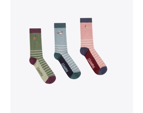 Schöffel Women´s Bamboo Sock Box of 3 Pheasant Mix