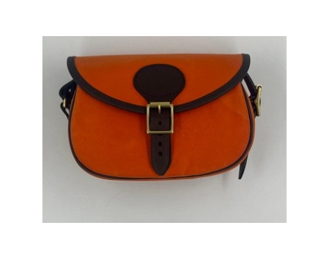 JSE Vintage Canvas Orange / Burg Patronentasche 75s