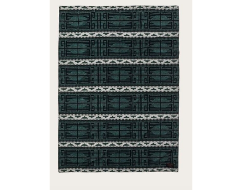 Filson Fire Mountain Blanket Black /Green/ Granite