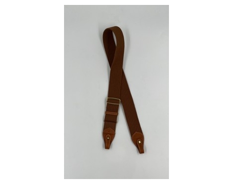 Alexandre Mareuil Canvas Gewehrriemen Leder 5cm