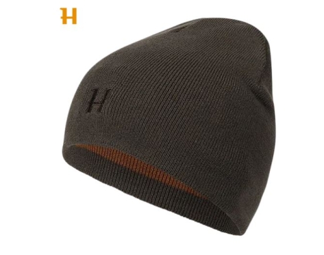 Härkila Reversible Beanie Shadow brown/Rustique clay
