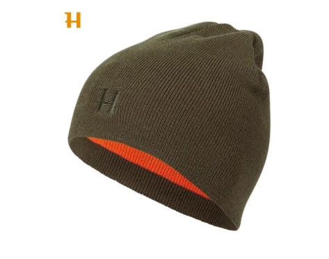 Härkila Reversible Beanie Willow green/Orange