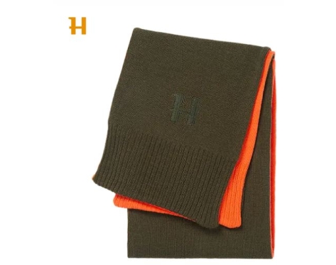 Härkila Reversible Schal Willow green/Orange