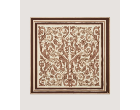 Purdey Woman Schal 90x90 Silk Beige
