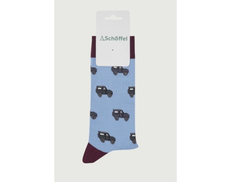 Schöffel Men´s single Cotton Sock Blue Jeep