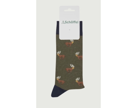 Schöffel Men´s  single Cotton Sock Forest Stag