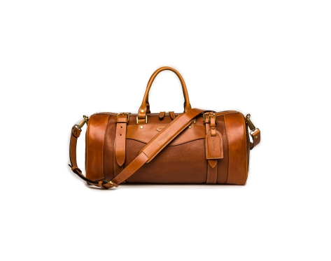 Westley Richards Sutherland Bag Small Mid Tan Patterned