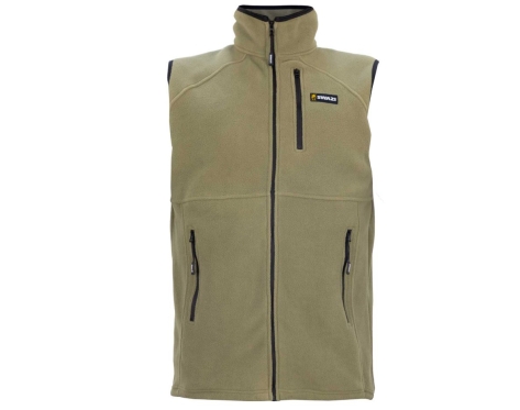 Swazi Polar Fleece Sherpa Vest Tussock