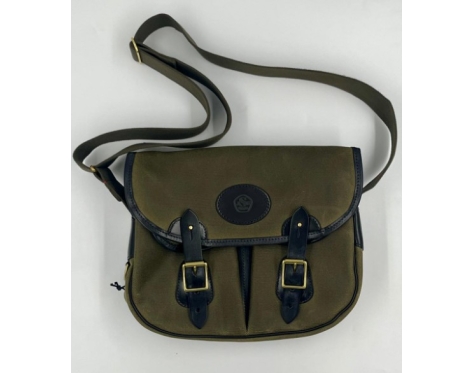JSE Vintage Canvas Carryall Medium Patronentasche Olive