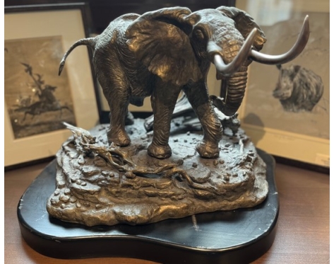 Weidinger Bronze Elefant